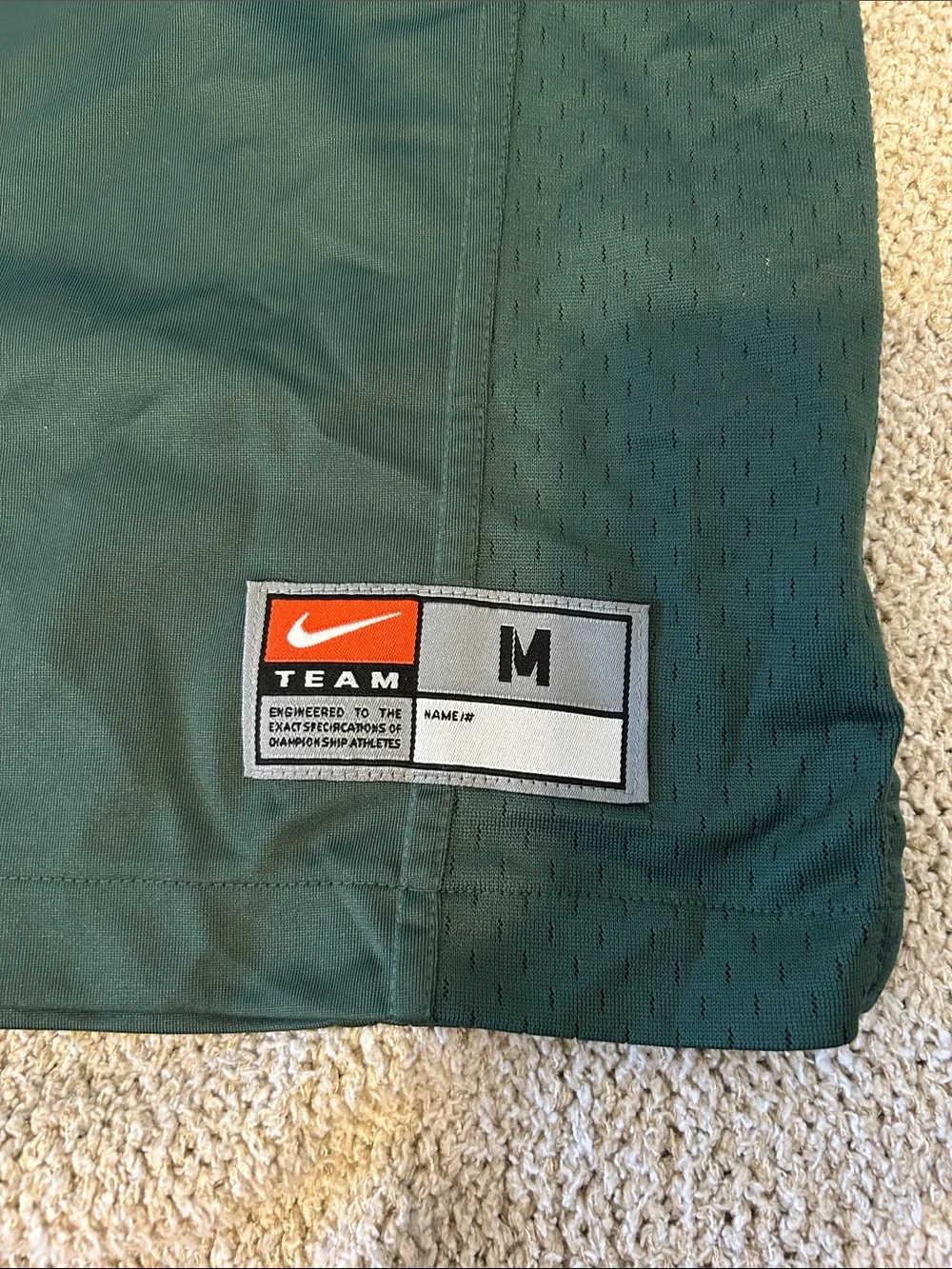Nike Green Oregon Ducks #8 Football Jersey with Neon Yellow Trim